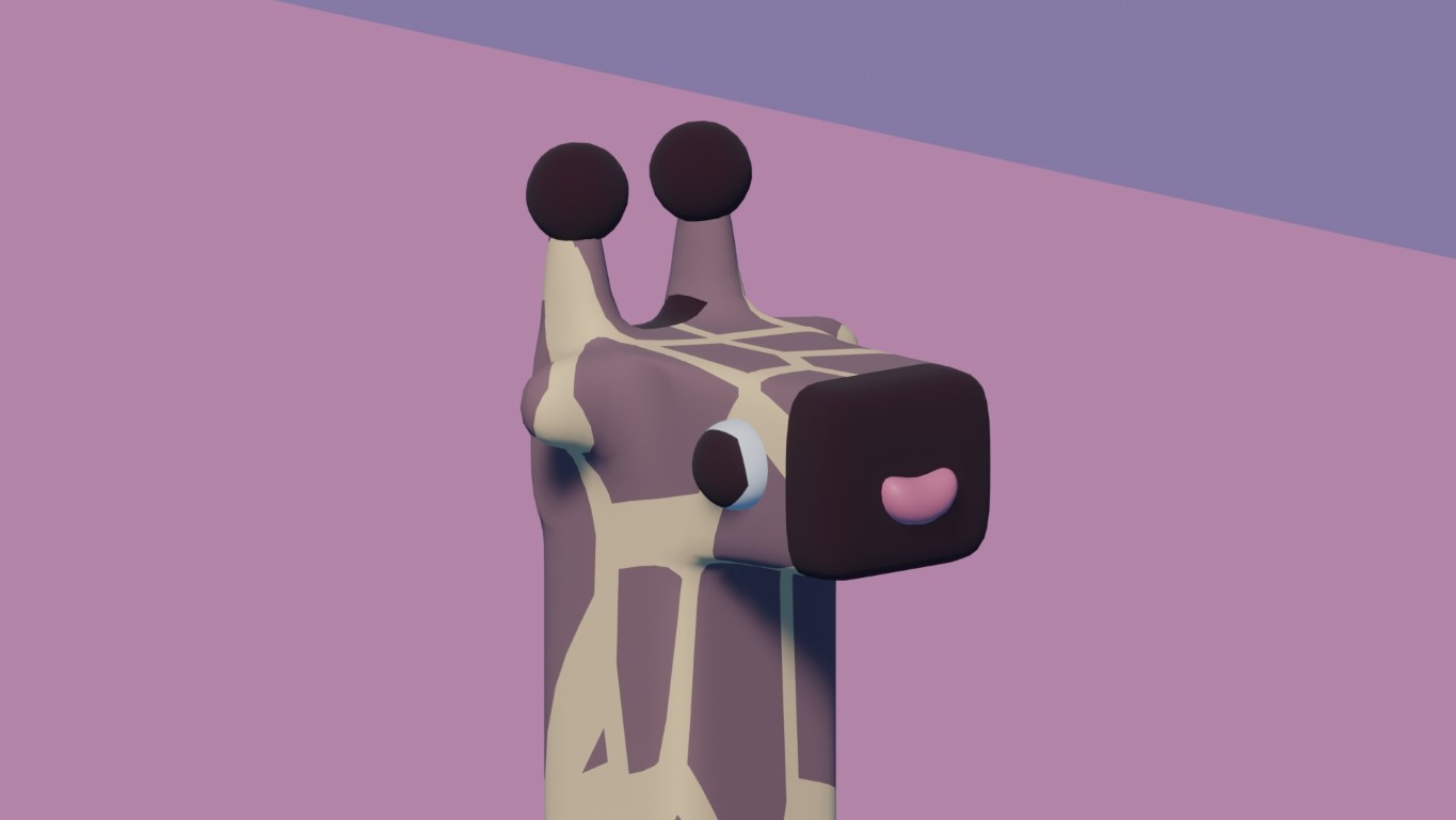 Gilbert die Giraffe