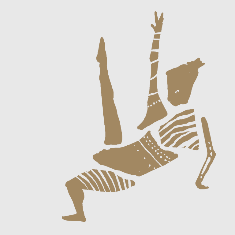 Tanzende Figur